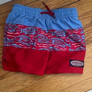 Vineyard vines toddler boys bathing suit 3T